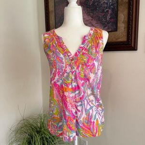 Womens Lily Pulitzer Tank - Medium